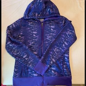 Under Armour large zip up hoodie.